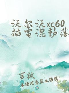 沃尔沃xc60插电混动落地价