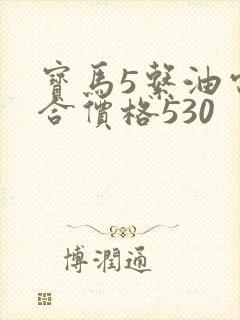 宝马5系油电混合价格530