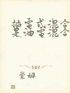 插电式混合动力是油电混合吗