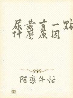 尿黄有一点稠是什么原因