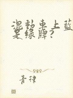 混动车上蓝牌还是绿牌?
