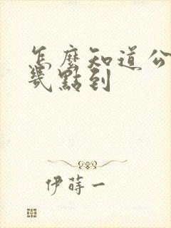 怎么知道公交车几点到