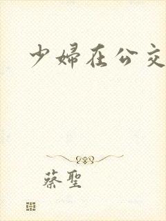 少妇在公交车上