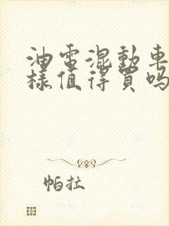 油电混动车怎么样值得买吗