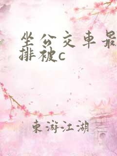 坐公交车最后一排被c