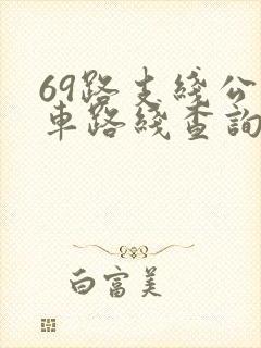69路支线公交车路线查询