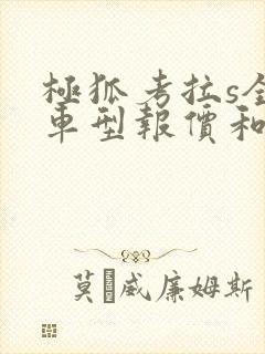 极狐考拉s全部车型报价和图片