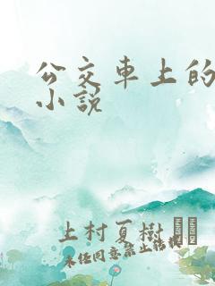 公交车上的情欲小说