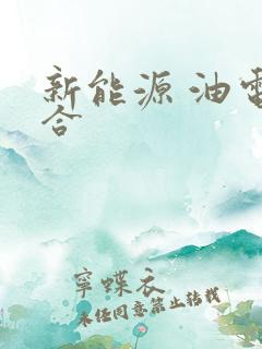 新能源 油电混合