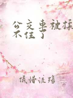 公交车被揉到忍不住了