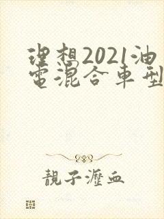 理想2021油电混合车型推荐