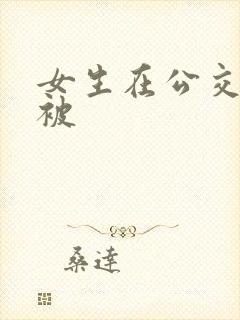 女生在公交车上被