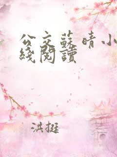 公交苏晴小说在线阅读