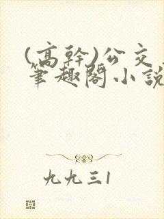 (高干)公交车笔趣阁小说