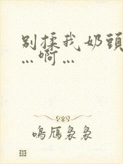 别揉我奶头…嗯…啊…