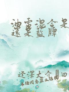 油电混合是绿牌还是蓝牌