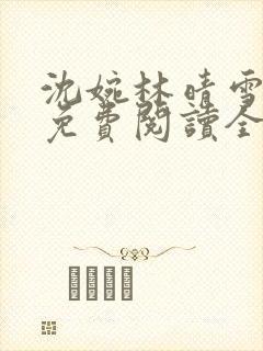 沈婉林晴雪小说免费阅读全文