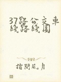 37路公交车路线路线图