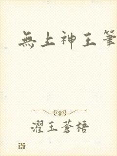 无上神王笔趣阁