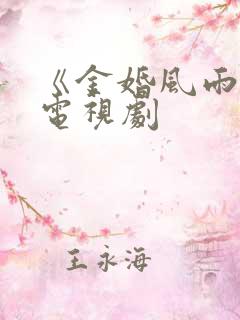 《金婚风雨情》电视剧