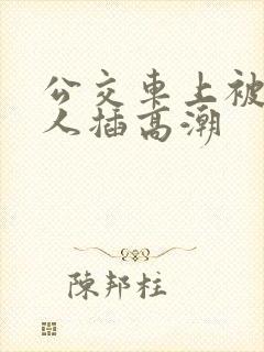 公交车上被陌生人插高潮