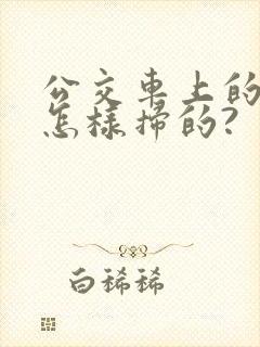 公交车上的码是怎样扫的?