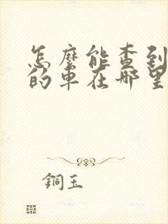 怎么能查到老公的车在哪里