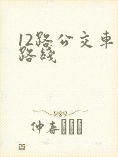12路公交车的路线