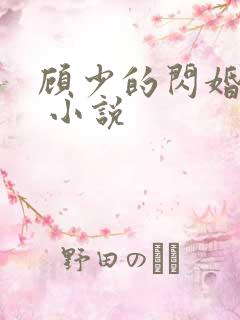 顾少的闪婚宠妻 小说