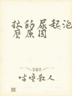 拉的尿起泡是什么原因