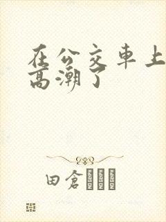 在公交车上被摸高潮了