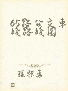 65路公交车路线路线图
