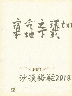 宿命之环txt本地下载