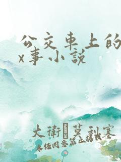 公交车上的各种x事小说