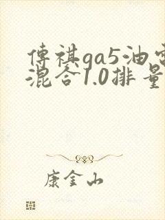 传祺ga5油电混合1.0排量