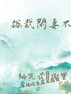 总裁闲妻不好当