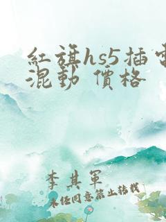 红旗hs5插电混动 价格