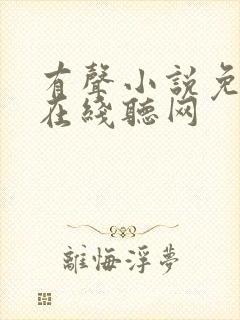 有声小说免费听在线听网