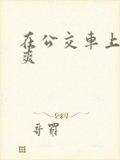 在公交车上被插爽