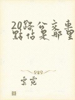 20路公交车终点站是哪里