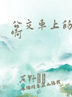 公交车上的啊啊啊