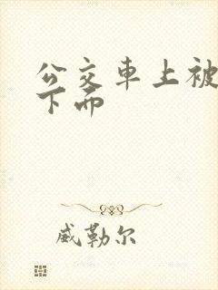 公交车上被人摸下面