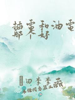 插电和油电混合哪个好