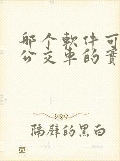 哪个软件可以看公交车的实时位置