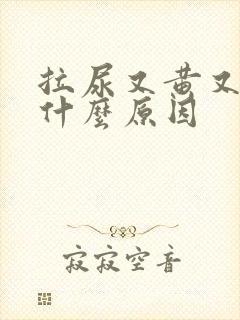 拉尿又黄又臭是什么原因