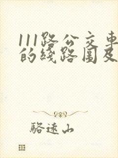 111路公交车的线路图及站点