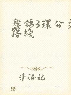 盘锦3环公交车路线