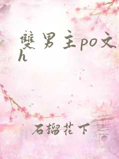 双男主po文高h