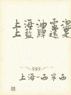 上海油电混合车上蓝牌还是绿牌