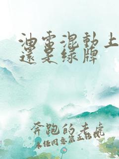 油电混动上蓝牌还是绿牌